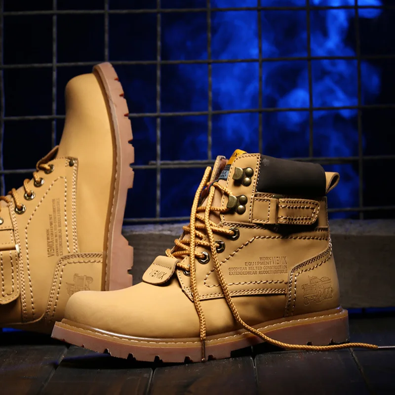 Men's Spring plus Velvet Hight-top Worker Boot Men Cotton-padded Shoes England Martin Boots Men's Boots Short Boots Snow Boots M
Men's Spring plus Velvet Hight-top Worker Boot Men Cotton-padded Shoes England Martin Boots Men's Boots Short Boots Snow Boots M