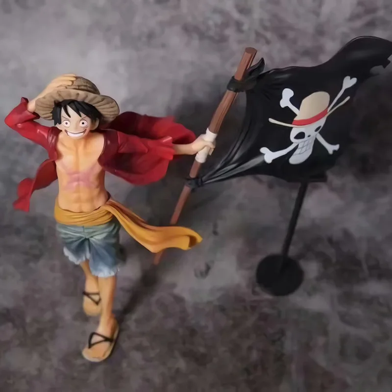 One Piece/Sea King Magazine Luffy Flag Group Vertical Type Prize Figure Garage Kit Model
One Piece/Sea King Magazine Luffy Flag Group Vertical Type Prize Figure Garage Kit Model