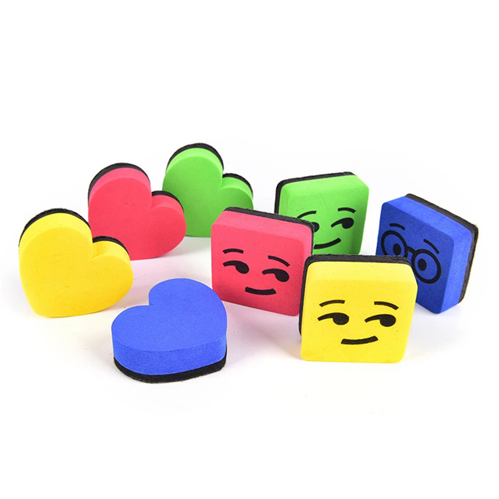 2PC Creative Cartoon Magnetic Whiteboard Wipe Office Home School Learning Supplies Cute Board Sponge Chalkboard Dry Erasers
2PC Creative Cartoon Magnetic Whiteboard Wipe Office Home School Learning Supplies Cute Board Sponge Chalkboard Dry Erasers