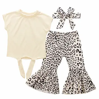 Pudcoco Boutique Girl Clothes 3PCS Toddler Kids Baby Girl Short Sleeve Clothes Tops+Leopard Trousers+Headband Outfits Set
Pudcoco Boutique Girl Clothes 3PCS Toddler Kids Baby Girl Short Sleeve Clothes Tops+Leopard Trousers+Headband Outfits Set