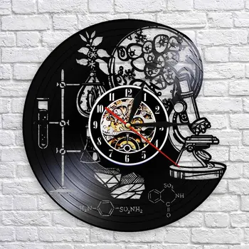 Biology Chemistry Science Instrument Wall Clock Oxygen Molecule Chemical Formula Wall Art Decor Vinyl Record Wall Clocks
Biology Chemistry Science Instrument Wall Clock Oxygen Molecule Chemical Formula Wall Art Decor Vinyl Record Wall Clocks