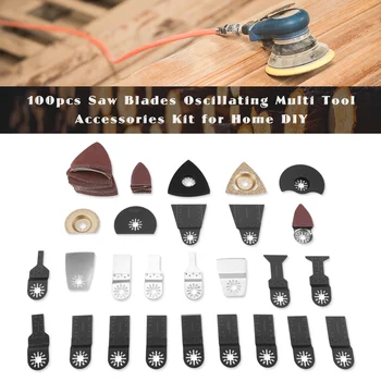 New 100pcs Oscillating Saw-Blade Multiple Tool Kit Multifunctional Oscillating Saw Web Kit Power Tools Repair Machine Accessorie
New 100pcs Oscillating Saw-Blade Multiple Tool Kit Multifunctional Oscillating Saw Web Kit Power Tools Repair Machine Accessorie