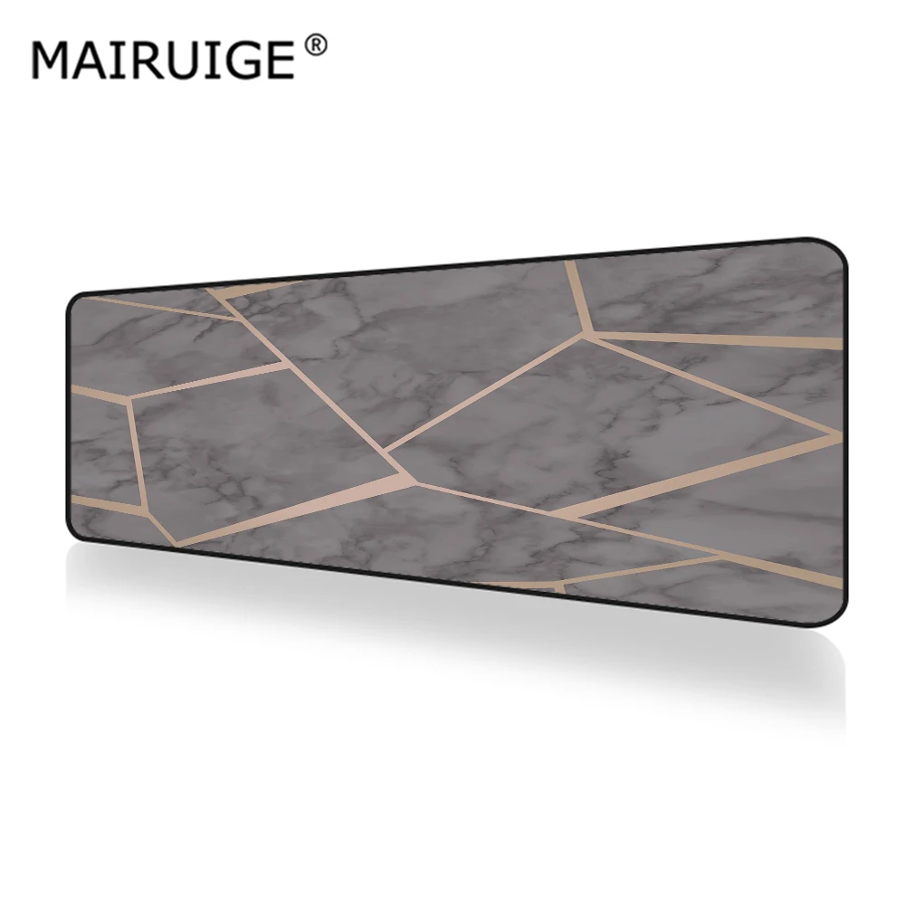 Mouse Mat Large Mouse Pad Gamer Gaming Keyboard Pad Marble Black Gold Geometric Rectangle Line Texture Mousepad 90x40cm/80x30cm
Mouse Mat Large Mouse Pad Gamer Gaming Keyboard Pad Marble Black Gold Geometric Rectangle Line Texture Mousepad 90x40cm/80x30cm