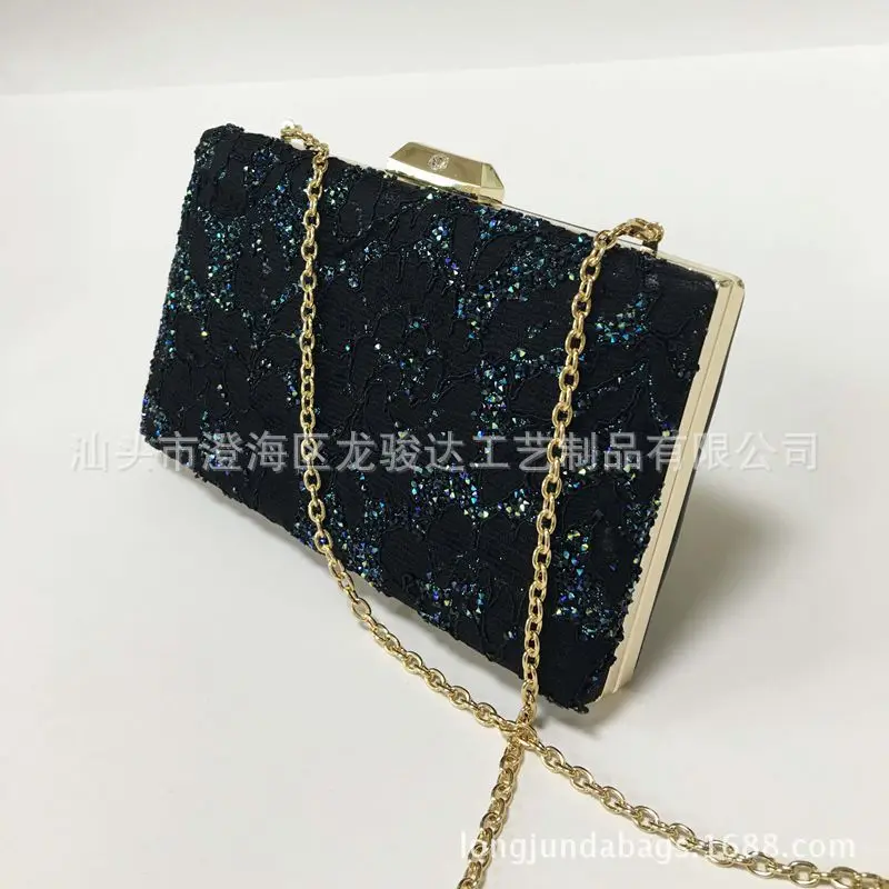 Hot Drilling Lace Square Sling Bag Evening Bag Banquet Bag Exquisite Leather Chain Bag Clutch Bag Fashion li fu bao
Hot Drilling Lace Square Sling Bag Evening Bag Banquet Bag Exquisite Leather Chain Bag Clutch Bag Fashion li fu bao