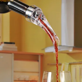 New Wine Pourers Red Wine Aerator Mini Magic Acrylic Red Wine Decanter with Retail Box WB1094
New Wine Pourers Red Wine Aerator Mini Magic Acrylic Red Wine Decanter with Retail Box WB1094