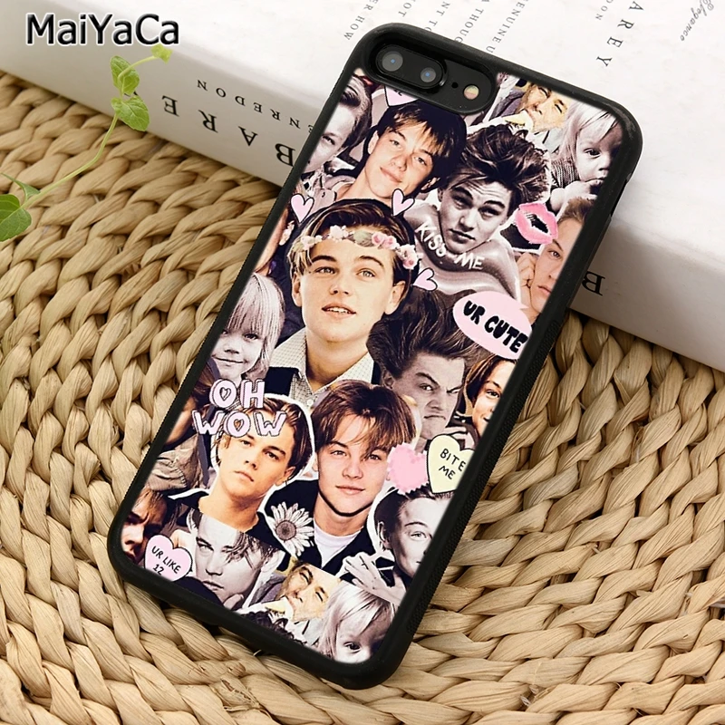 MaiYaCa Леонардо ДиКаприо фото коллаж телефонный чехол для iPhone 5 6 7 8 plus 11 12 Pro X XR XS Max