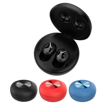 TWS Wireless Earphone BT5.0 Bluetooth Headset Stereo Earbuds for phone calls& Music 500Mah Charging Case With Mic Handsfree 
TWS Wireless Earphone BT5.0 Bluetooth Headset Stereo Earbuds for phone calls& Music 500Mah Charging Case With Mic Handsfree