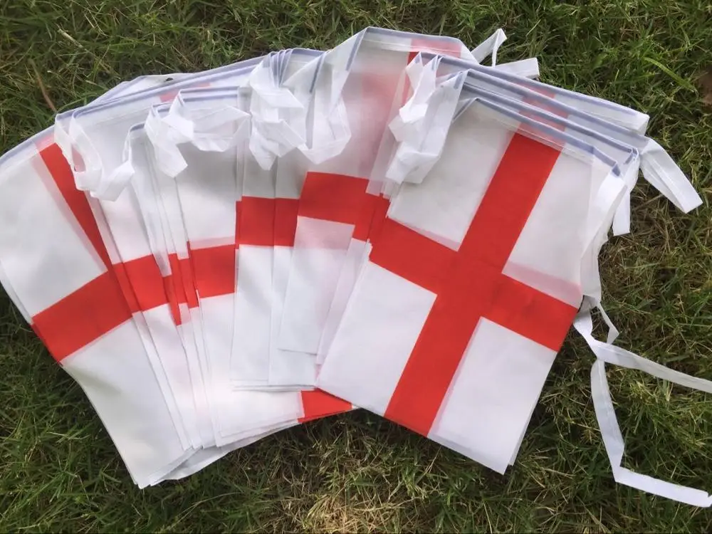 England bunting flags with 30pcs Pennant String Banner Buntings Festival Party Holiday
England bunting flags with 30pcs Pennant String Banner Buntings Festival Party Holiday