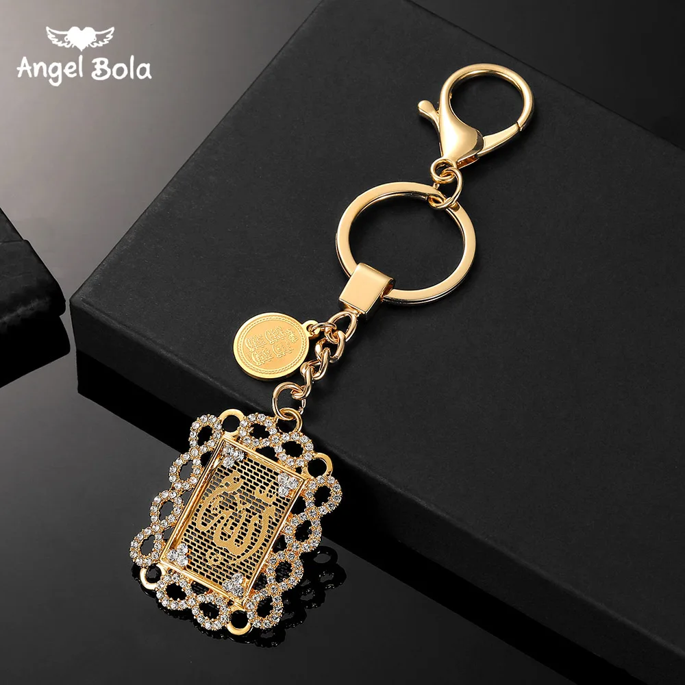 Prophet Allah Key Chains for Women/Men,Gold Color Islam Keychain Muslim Jewelry Key Ring Items Never Faded Free Shipping
Prophet Allah Key Chains for Women/Men,Gold Color Islam Keychain Muslim Jewelry Key Ring Items Never Faded Free Shipping