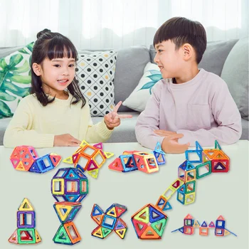 Kids 40pcs Magnetic Designer Building Blocks Triangle Square 3D Stacking Magnetic Construction Magnet Jigsaw Bricks Model Toy
Kids 40pcs Magnetic Designer Building Blocks Triangle Square 3D Stacking Magnetic Construction Magnet Jigsaw Bricks Model Toy