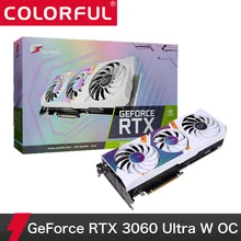 Colorful iGame GeForce RTX 3060 Ultra Gaming Graphics Card 12GB GDDR6 192Bit PCIE 4.0 One-key Overclock RGB Light LHR Video Card Colorful iGame GeForce RTX 3060 Ultra Gaming Graphics Card 12GB GDDR6 192Bit PCIE 4.0 One-key Overclock RGB Light LHR Video Card