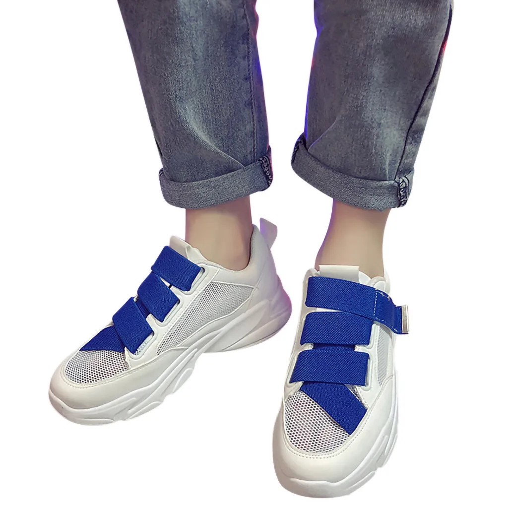 Bottom Casual Shoes For Women Mid Heel Fashion Stitching Platform Student Sneakers Hook Loop colorful shoelace Young #G4
Bottom Casual Shoes For Women Mid Heel Fashion Stitching Platform Student Sneakers Hook Loop colorful shoelace Young #G4