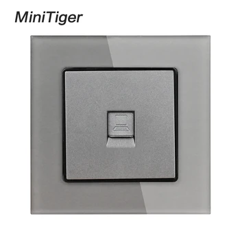 Minitiger Crystal Glass Panel 1 Gang RJ45 Internet Jack CAT6 Connector Computer Outlet Wall Data Socket
Minitiger Crystal Glass Panel 1 Gang RJ45 Internet Jack CAT6 Connector Computer Outlet Wall Data Socket