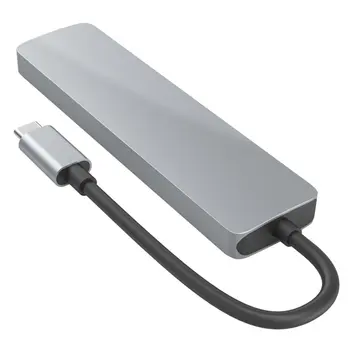 USB 3.1 Type-C Hub To HDMI Adapter 4K Thunderbolt 3 USB C Hub With Hub 3.0 TF Security Digital Reader Slot For MacBook Pro
USB 3.1 Type-C Hub To HDMI Adapter 4K Thunderbolt 3 USB C Hub With Hub 3.0 TF Security Digital Reader Slot For MacBook Pro