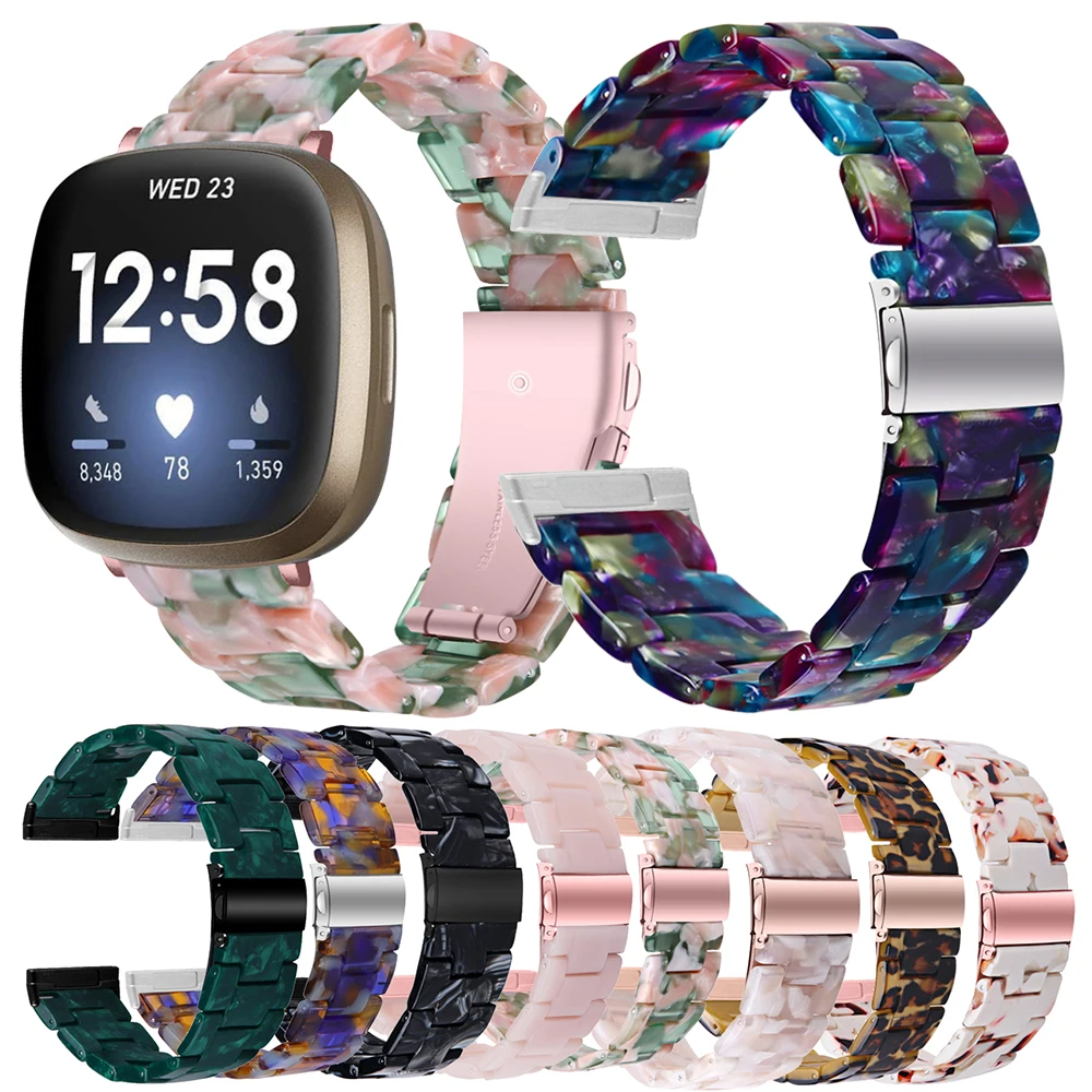 Фото Новинка 2021 полимерные ремешки для часов Fitbit Versa 3 2 1 Lite браслет на запястье ремешок