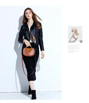 Spring and Summer 2020 New Retro Saddle Bag Leather Swede Leather Ring Women's Handbag Shoulder Cross-Body Pig Bag
Spring and Summer 2020 New Retro Saddle Bag Leather Swede Leather Ring Women's Handbag Shoulder Cross-Body Pig Bag