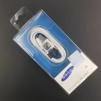 50Pcs 100% Original 1.2m Micro USB Fast Charger Cable Data Sync fast charging for Sam Ga S6 7 Note 4 Edge S4 with box
50Pcs 100% Original 1.2m Micro USB Fast Charger Cable Data Sync fast charging for Sam Ga S6 7 Note 4 Edge S4 with box