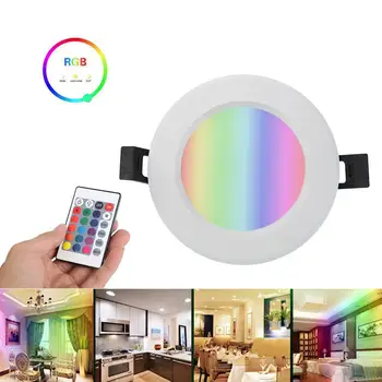 5W/10W 85-265V RGB Downlight Warm White Cold White LEDIndoor Spot Lighting Quiet Operation No Noise High Brightness
5W/10W 85-265V RGB Downlight Warm White Cold White LEDIndoor Spot Lighting Quiet Operation No Noise High Brightness