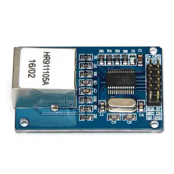 ENC28J60 LAN Ethernet Network Board Module forarduino 25MHZ Crystal AVR 51 LPC STM32 3.3V
ENC28J60 LAN Ethernet Network Board Module forarduino 25MHZ Crystal AVR 51 LPC STM32 3.3V
