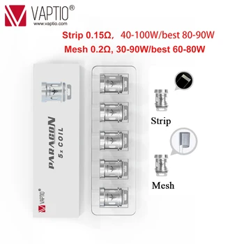 5pcs/lot Vape Coil Vaptio Paragon 0.15ohm 0.2ohm Mesh/Strip Coils fit C2 Paragon/super cape kit tank Replacement head Cores coil 
5pcs/lot Vape Coil Vaptio Paragon 0.15ohm 0.2ohm Mesh/Strip Coils fit C2 Paragon/super cape kit tank Replacement head Cores coil