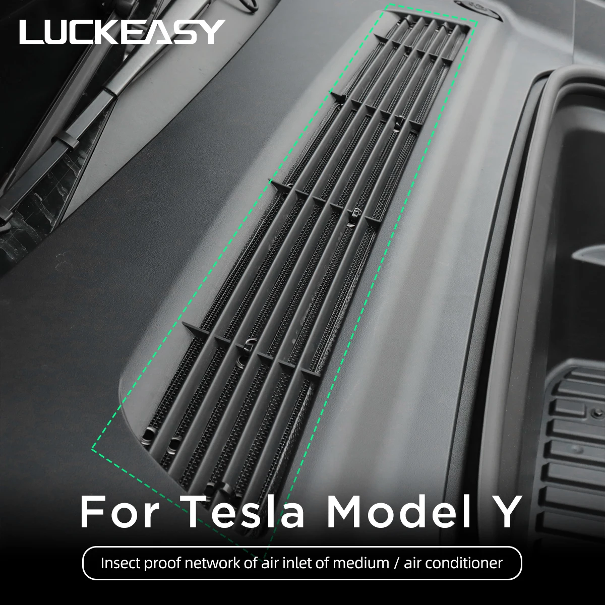 For Tesla Model Y 2020-2023 Insect Net For The Air Inlet Of The Machine Cover Front Lower Bumper Grille Insert Protection Cover
For Tesla Model Y 2020-2023 Insect Net For The Air Inlet Of The Machine Cover Front Lower Bumper Grille Insert Protection Cover