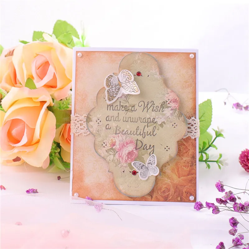 GJCrafts Frame Metal Cutting Dies Wish You Luck Letter Stencils for Scrapbook Card Decor Craft Embossing New Dies for 2019
GJCrafts Frame Metal Cutting Dies Wish You Luck Letter Stencils for Scrapbook Card Decor Craft Embossing New Dies for 2019