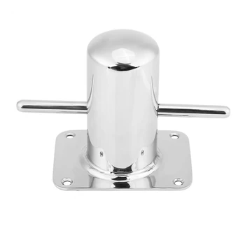 Mooring Bit Accessories Post Polished Marine For Yacht Stainless Steel With Base Professional Cross Bollard Replacement Durable 
Mooring Bit Accessories Post Polished Marine For Yacht Stainless Steel With Base Professional Cross Bollard Replacement Durable