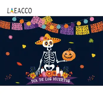 Laeacco Day Of The Dead día de los muertos Skeleton Party Pumpkin Pattern Photo Background For Photography Backdrop Photocall
Laeacco Day Of The Dead día de los muertos Skeleton Party Pumpkin Pattern Photo Background For Photography Backdrop Photocall