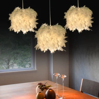 Modern Pendant Light E27 Feather Lamp Nordic Hanging Lamps Feather Pendant Lights For Bedroom Living Room Bedside Droplight
Modern Pendant Light E27 Feather Lamp Nordic Hanging Lamps Feather Pendant Lights For Bedroom Living Room Bedside Droplight