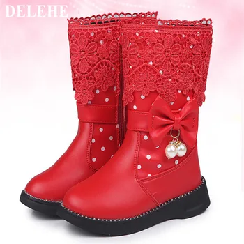 New Fashion Winter Children Velvet Cotton Shoes Korean Bowtie Pendant Lace Snow Side zipper Solid Color Keep Warm Flat-Boots 
New Fashion Winter Children Velvet Cotton Shoes Korean Bowtie Pendant Lace Snow Side zipper Solid Color Keep Warm Flat-Boots