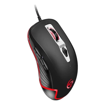 

G818B Mouse Gaming Wired Mouse 3200 Dpi Adjustable Ergonomic Breathing Light Mice For Pubg Lol Dota2 Gaming Computer