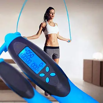 Digital Counting Speed Skipping Counter With Calorie Counter Adjustable Cordless Corded Skipping Rope Multifunctional Skip Rope
Digital Counting Speed Skipping Counter With Calorie Counter Adjustable Cordless Corded Skipping Rope Multifunctional Skip Rope