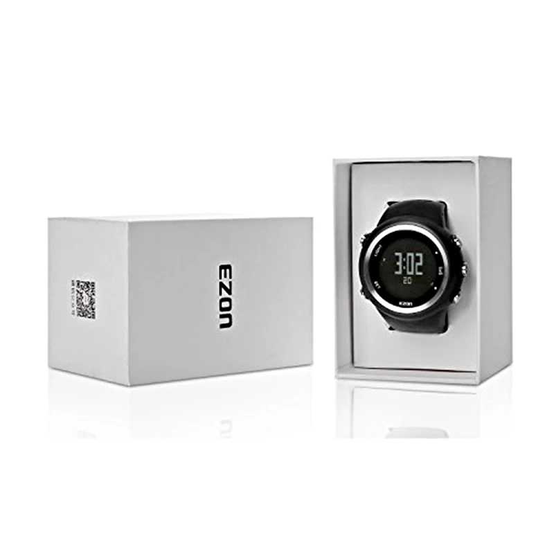 EZON T031 Мужские часы Роскошный бренд GPS Сроки Спортивные Калорийный счетчик