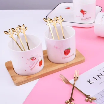 The Nordic INS Ceramic Storage Container Fruit Stick Fruit Plug Set Creative Cute Stainless Steel Household Fork Spoon Storage T
The Nordic INS Ceramic Storage Container Fruit Stick Fruit Plug Set Creative Cute Stainless Steel Household Fork Spoon Storage T