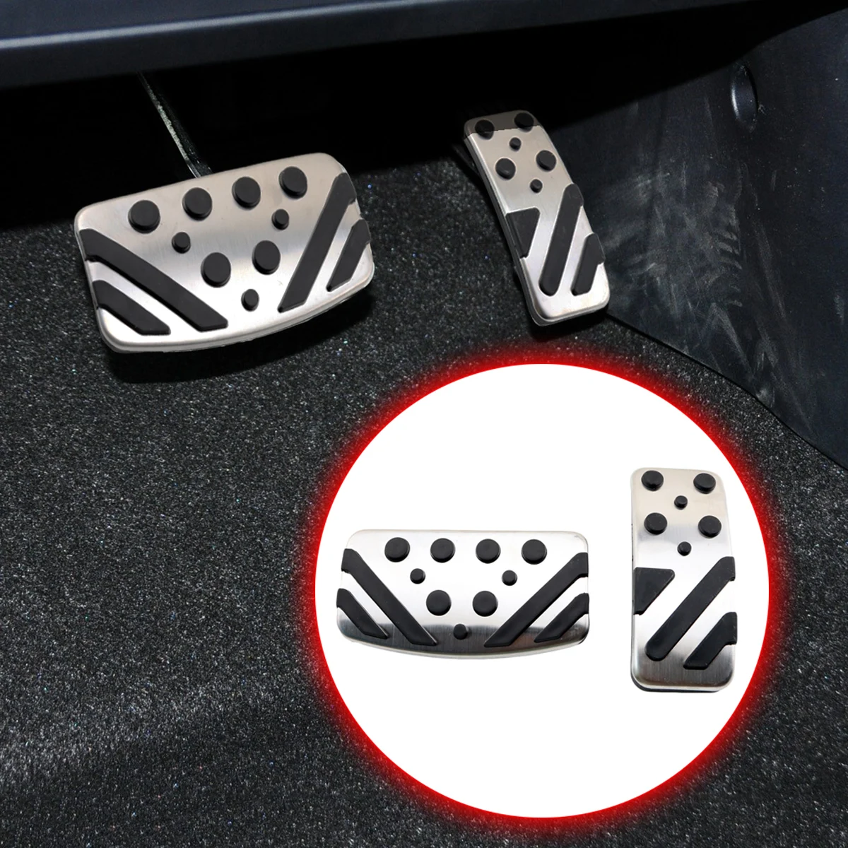 AT Pad Fit For Mitsubishi Outlander ASX Lancer EX 2009-2018 Parts Gas Fuel Accelerator Oil Brake Pedal Cover Anti-skid Accessory
AT Pad Fit For Mitsubishi Outlander ASX Lancer EX 2009-2018 Parts Gas Fuel Accelerator Oil Brake Pedal Cover Anti-skid Accessory