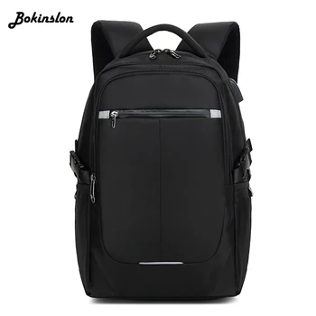 Bokinslon Backpack Business Man Multifunction USB Student School Bag Fashion Backpack For Men 
Bokinslon Backpack Business Man Multifunction USB Student School Bag Fashion Backpack For Men