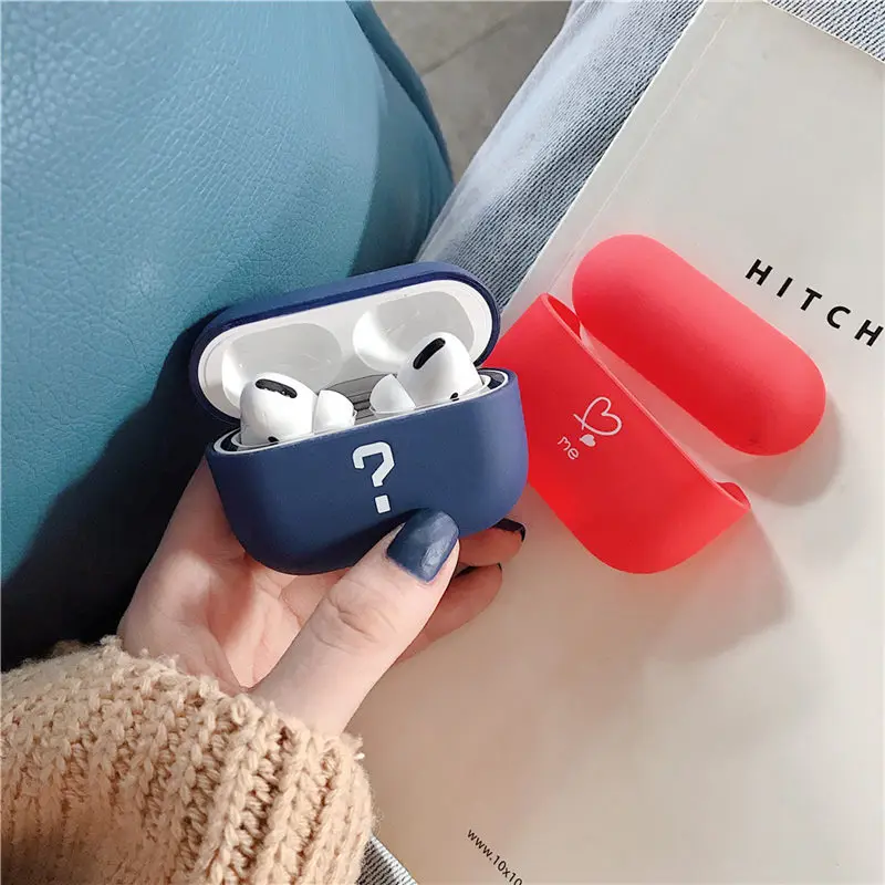 Чехол для беспроводных наушников Kjoew PC Apple AirPods Pro защитный чехол аксессуары Air Pods