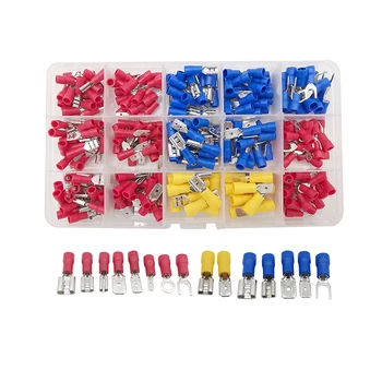 280pcs Small Wire Crimp Electrical Connectors Sets Insulated Male Female Tools Spade Terminal Assorted Wire Cable Connector Kits
280pcs Small Wire Crimp Electrical Connectors Sets Insulated Male Female Tools Spade Terminal Assorted Wire Cable Connector Kits