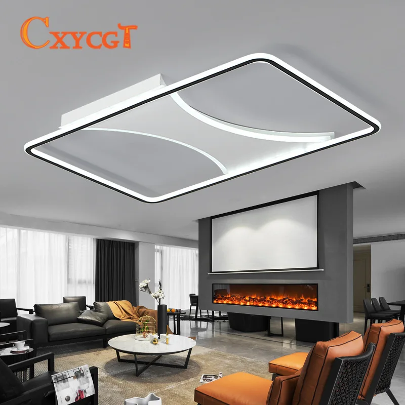Personality Simple Rectangular Study LED Ceiling Lamp Living Room Hotel Villa Lighting
Personality Simple Rectangular Study LED Ceiling Lamp Living Room Hotel Villa Lighting