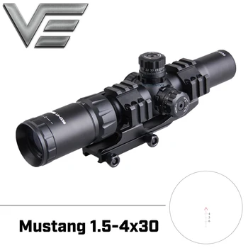 Vector Optics Mustang 1.5-4x30 Compact Shooting Riflescope Illuminated Chevron Red Dot Sight Free Mount & Shipping
Vector Optics Mustang 1.5-4x30 Compact Shooting Riflescope Illuminated Chevron Red Dot Sight Free Mount & Shipping