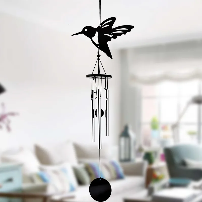Creative Wind Bell Modern Metal Hummingbird Wind Chimes with Fresh Music Hanging Ornaments Farmhouse Decor Metal Wind Chimes
Creative Wind Bell Modern Metal Hummingbird Wind Chimes with Fresh Music Hanging Ornaments Farmhouse Decor Metal Wind Chimes