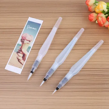 3Pcs/lots Refillable Art Marker Water Brush Ink Pen Water Color Drawing Painting Calligraphy Illustration Pen Office Stationery
3Pcs/lots Refillable Art Marker Water Brush Ink Pen Water Color Drawing Painting Calligraphy Illustration Pen Office Stationery
