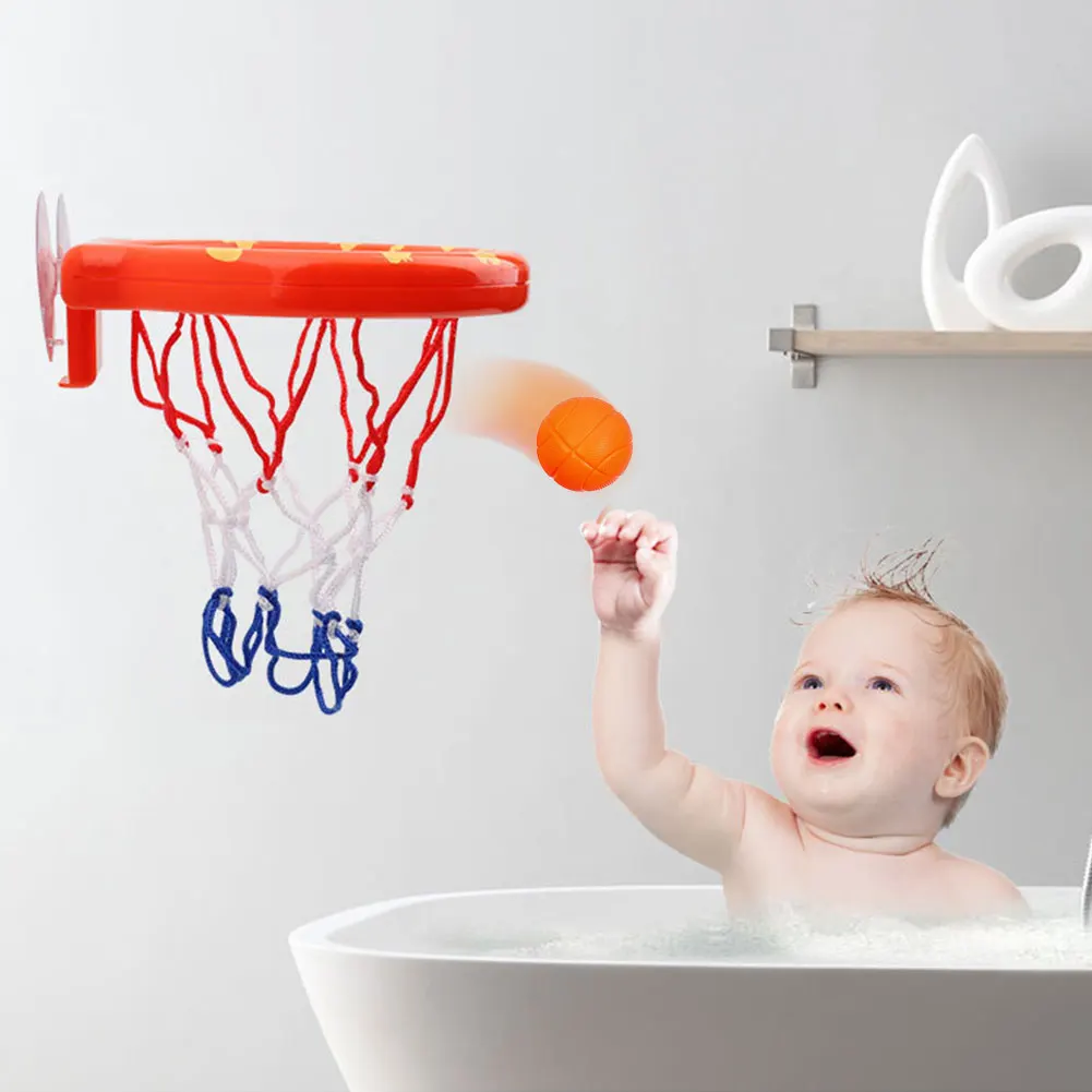 Kids Basketball Hoop Bathtub Water Play Set for Baby Educational Mini Gift Safe and Funny Light Weight and Bright Baby Bath Toys
Kids Basketball Hoop Bathtub Water Play Set for Baby Educational Mini Gift Safe and Funny Light Weight and Bright Baby Bath Toys