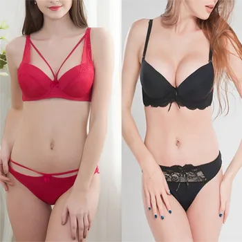 2020 Sexy Lingerie Women Push Up Bra Sets For Ladies Solid Adjusted Brassiere Nylon Women's Underwear Set Season Lace Corset 
2020 Sexy Lingerie Women Push Up Bra Sets For Ladies Solid Adjusted Brassiere Nylon Women's Underwear Set Season Lace Corset