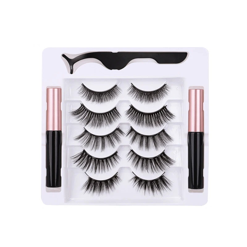 3D Magnetic Eyelash And Eyeliner Set 5pairs Multi Styles Lashes Reusable Natural False Eyelashes Ultra-lightweight Eyelashes Kit
3D Magnetic Eyelash And Eyeliner Set 5pairs Multi Styles Lashes Reusable Natural False Eyelashes Ultra-lightweight Eyelashes Kit
