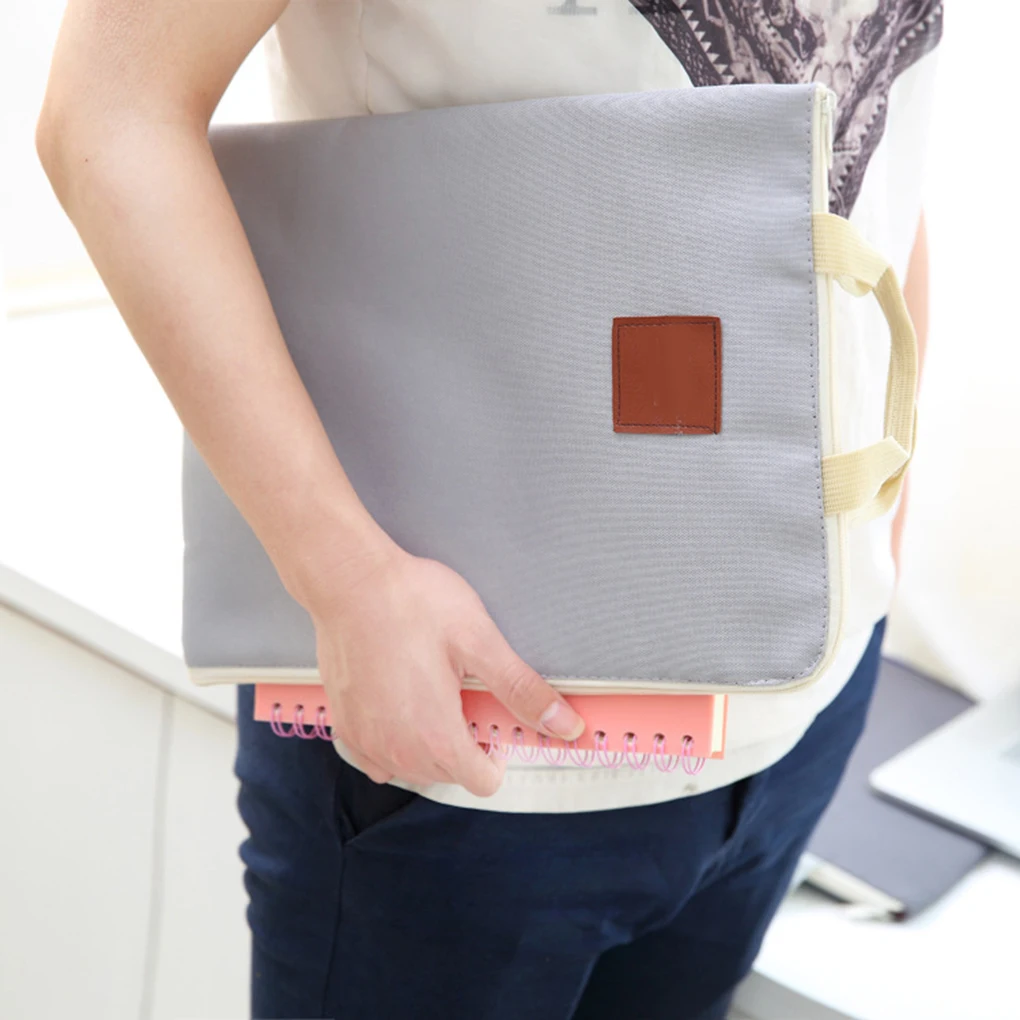 Solid A4 Big Capacity Document Bag Business Briefcase Storage File Folder Case for Papers 13 Inch Ipad Laptop Notebook
Solid A4 Big Capacity Document Bag Business Briefcase Storage File Folder Case for Papers 13 Inch Ipad Laptop Notebook