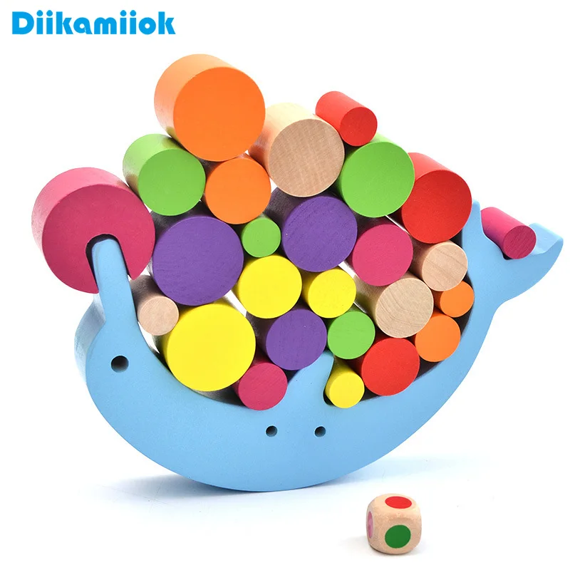 Kids Balance Training Dolphin Building Blocks Baby Learning Educational Toys Wooden Stacking Desk Game Puzzle Toy for Children
Kids Balance Training Dolphin Building Blocks Baby Learning Educational Toys Wooden Stacking Desk Game Puzzle Toy for Children