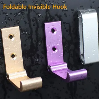 1PCS Foldable Wall Hook, Invisible Folding Aluminum Wall Mount Hook Headphones Holder Coat Hook Creative Clothes Hook For Kitch
1PCS Foldable Wall Hook, Invisible Folding Aluminum Wall Mount Hook Headphones Holder Coat Hook Creative Clothes Hook For Kitch