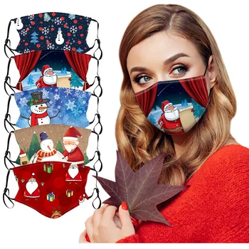 5pcs Merry Christmas Happy New Year Face Mask Dustproof Windproof Foggy Breathable Cycling Mask Santa Claus Elk Printing Maszk
5pcs Merry Christmas Happy New Year Face Mask Dustproof Windproof Foggy Breathable Cycling Mask Santa Claus Elk Printing Maszk