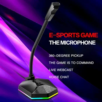Taidu Star Microphone Free Angle Control Gaming Microphone Independent Sound Card Chip Smart noise reduction for PC Computer
Taidu Star Microphone Free Angle Control Gaming Microphone Independent Sound Card Chip Smart noise reduction for PC Computer